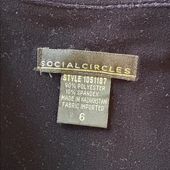 Vintage navy blue velvet sleeveless maxi dress with jacket size 6 - Picture 9 of 12